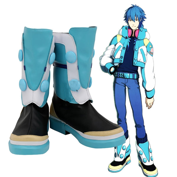 2021 Anime Dramatical Murder Seragaki Aoba Cosplay Schuhe DMMD Fancy Stiefel für Männer Frauen Halloween Party nach Maß