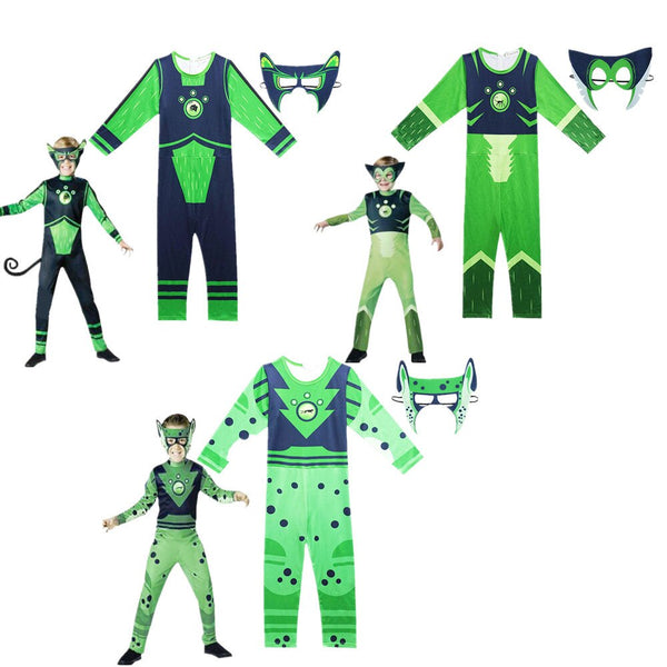 Wild Kratts Costume Creature Power Suit Kids Halloween Fancy Dress Wild Kratts cosplay costumes