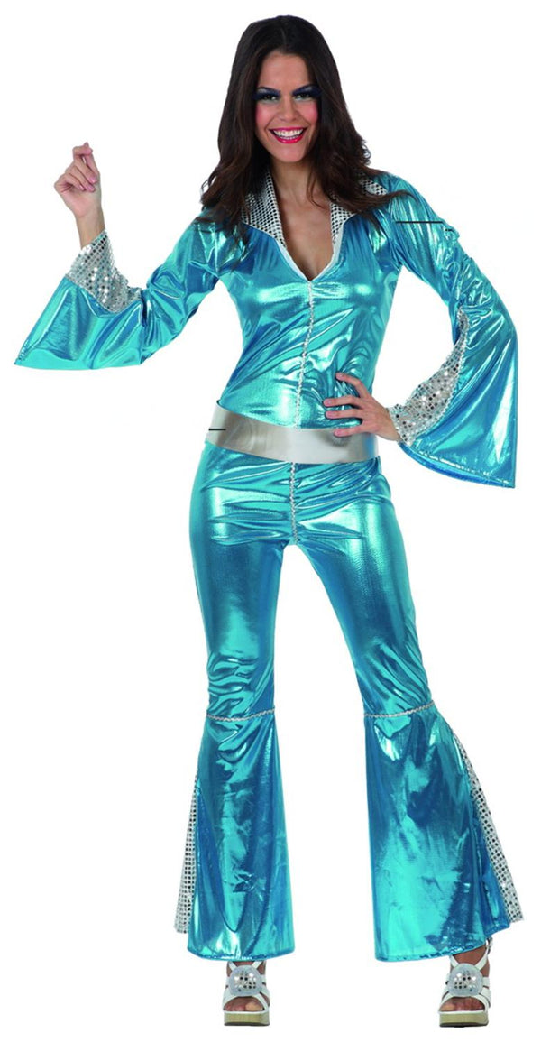 70S Disco Costumes for Women Party Clothing Female Jumpsuit Outfits