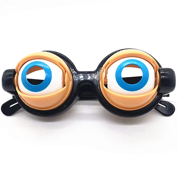 Crazy Eye Party Decoration Glasses Peculiar Creative Funny Props Pull Line Will Wink Funny Glasses