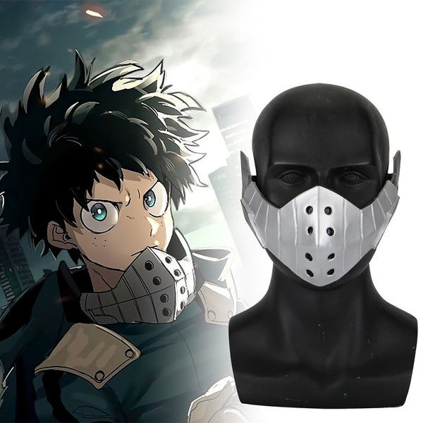 Anime My Hero Academia Midoriya Izuku Deku Cosplay Maske PVC Halloween Weihnachtsfeier Maske