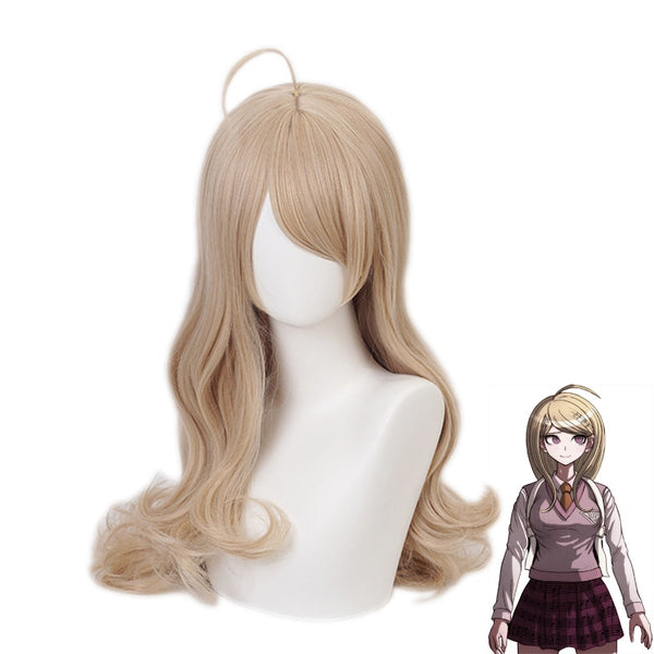 Anime DanganronpaV3 Kaedede Akamatsusu Women Long Wig Cosplay Costume Dangans Ronpas Heat Resistant Synthetic Hair Party Wigs