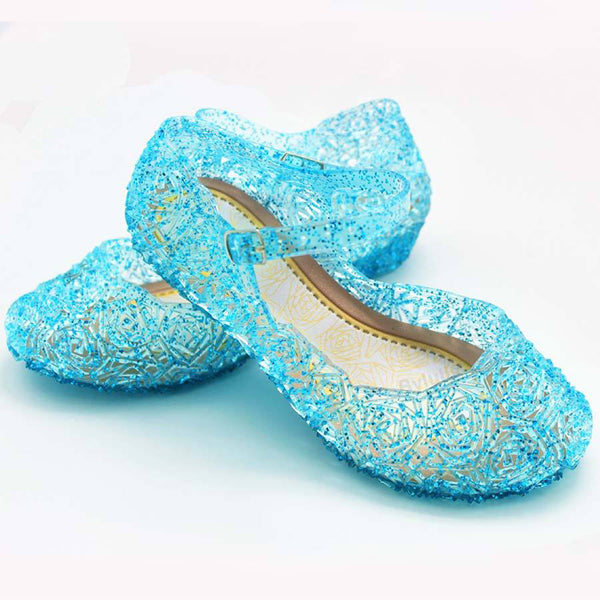 Shining Princess Shoes Anime Crystal Cosplay Costumes Accessories Summer Beach Sandals Birthday Gift