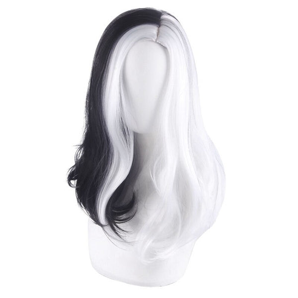 Anime Danganronpapa Monokumama Wig Dangann Ronpaa Heat Resistant Synthetic Hair Costume Cosplay Wigs + Wig Cap