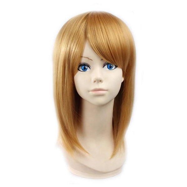 Attack Titan Shingeki Kyojin Ral Petra Rall Cosplay Wig Blonde Heat Resistant Hair Anime Party Wigs + Wig Cap