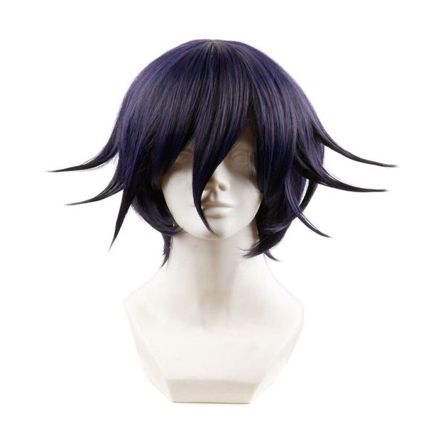 Anime DanganronpaV3 Killings Harmonyny Oumama Kokichihi Short Wig Cosplay Costume Dangans Ronpas Heat Resistant Synthetic Hair Men Wigs