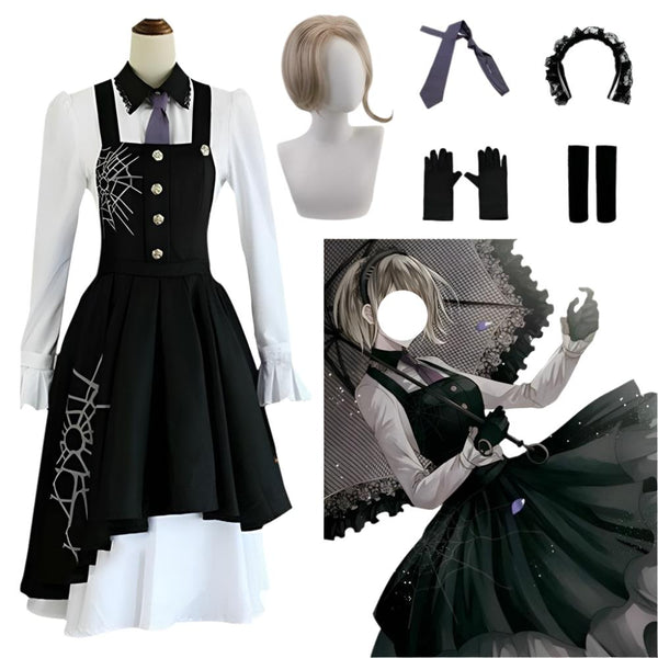 New DanganronpapaV3 Tojojo Kirumimi Cosplay Costume Japanese Game Anime Uniform Suit Outfit Clothes and wigs Halloween Cosplay