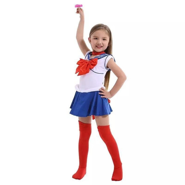 Hot Anime Cosplay Party Kostüme Set Navy Kleid Kinder Mädchen Kostüm Kinderkleidung Halloween Performance Kleidung