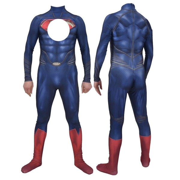 The a Man of Steelel Cosplay Costume Zentai Suit Adults Kids Superheros Halloween Bodysuit