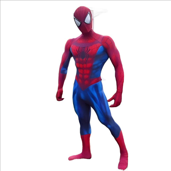 Adults/Kids Classic Superhero Cosplay Costume Zentai Suit Halloween Men Boys Male Bodysuit