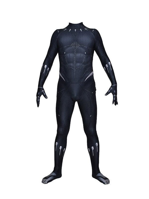 Adults Kids Black oh Pantherer Cosplay Costume Super a hero Zentai Suit Halloween Bodysuit