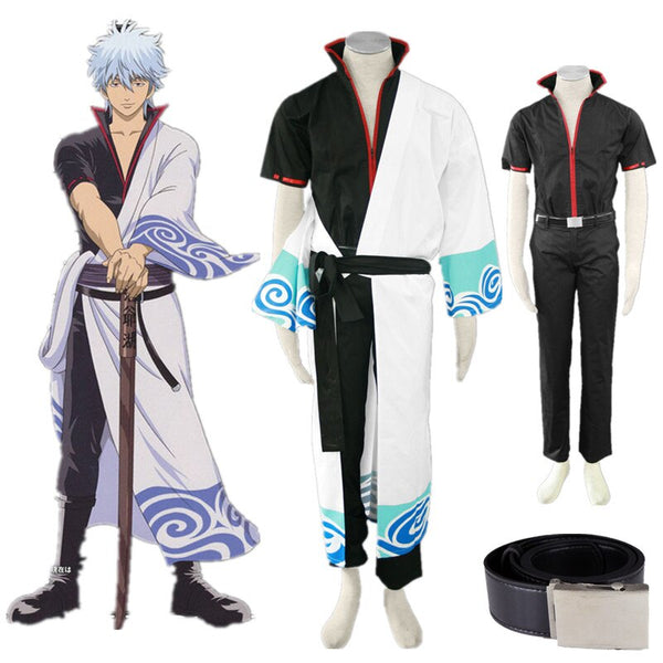 Gintama Sakata Gintoki Cosplay Costume Halloween