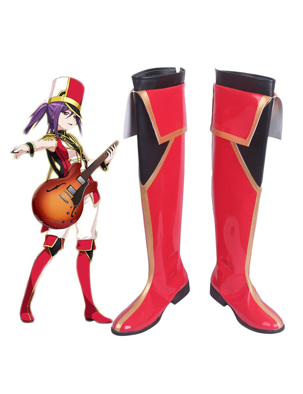 Bang oh Dream a Hello Happy a World Setata Kaoruru Tsurumakiki Kokororo Cosplay Boots Shoes Custom Made