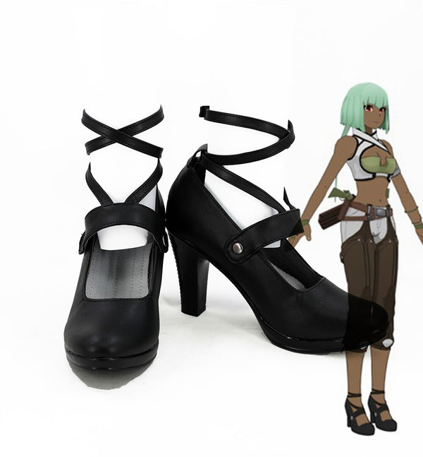 Emeraldld Sustraiai Cosplay Boots High Heel Shoes Custom Made