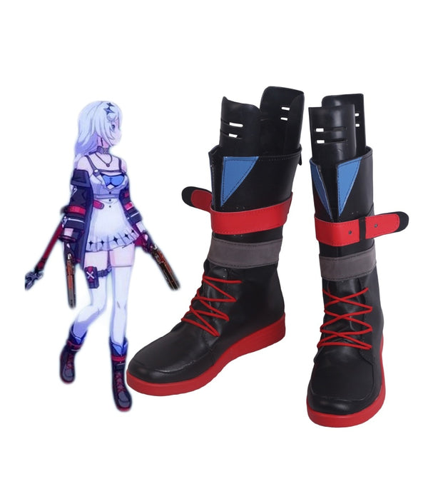 Honkaiai Impact3rd Kallenen Kaslanana Sin a Hunter Cosplay Boots Shoes Custom Made Any Size