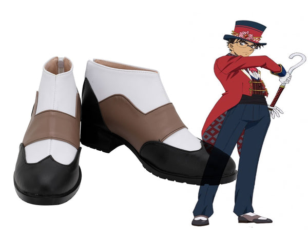 Detectiveve Conanan Makototo Kyogokuku Cosplay Boots Leather Shoes Custom Made Halloween Cotume Accessories