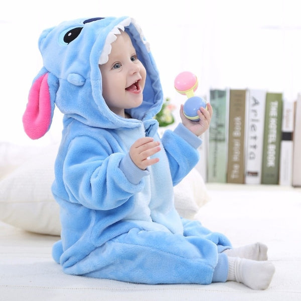 2020 Winter New Born Baby Clothes Unisex Halloween Clothes Boy Rompers Kids Panda Costume For Girl Infant Jumpsuit 3 9 12 Month