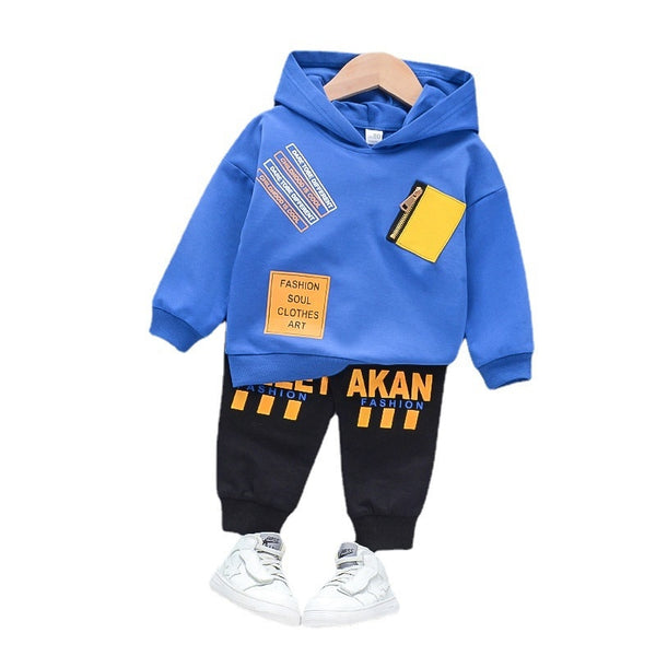 New Spring Autumn Children Fashion Clothes Baby Boys Girls Hoodies Pants 2Pcs/sets Kids Infant Costume Toddler Casual Sportswear