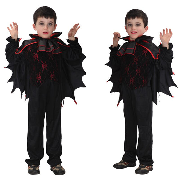 Halloween Kids vampire Costume Boys Girl Ghost Catsuit And Mask Battle Royale Game Boys Cosplay Jumpsuit Teens Clothes