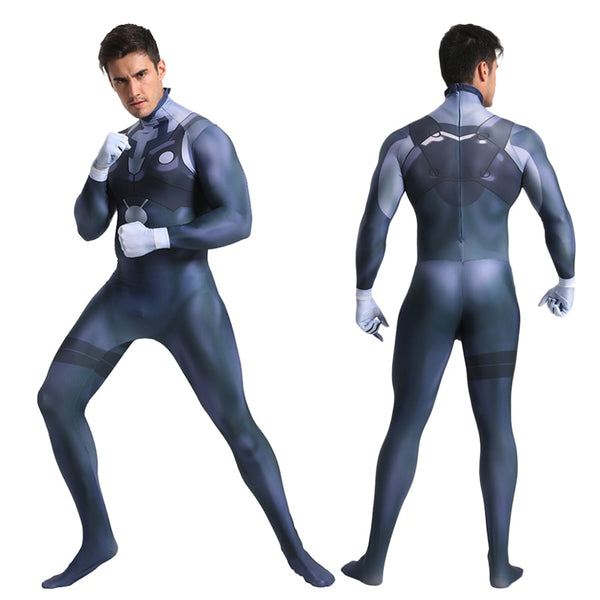 Anime Darling in the frankxxkxx Hiroro Gororo Male Cosplay Costume Zentai Bodysuit Adults One-Piece Tight Suit Spandex  Jumpsuits