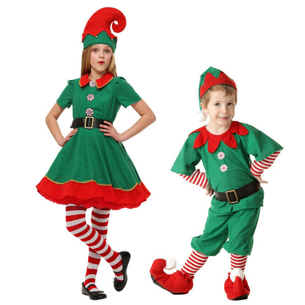 2022 Mädchen Weihnachten Kostüm Festival Weihnachtsmann für Mädchen Neujahr chilren Kleidung Kostüm Xmas Party Dress