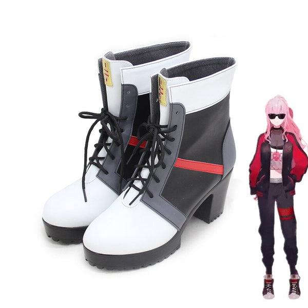 YouTuberer Japanese Virtual VTuberer Hololiveve Moriri Calliopepe Customize Cosplay Shoes Boots Halloween Carnival Cosplay shoes accessories