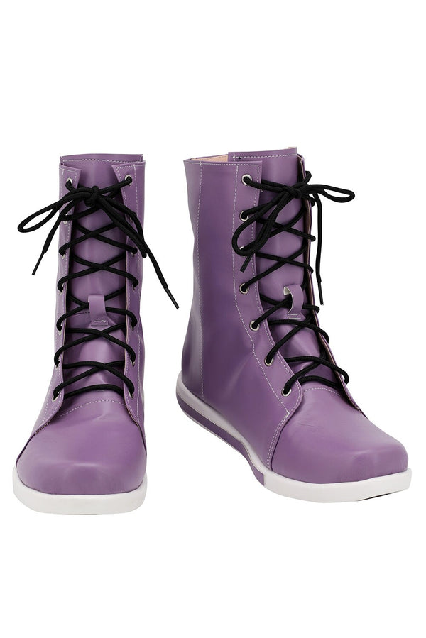 Fatete Stay a Night Astolfofo Cosplay Boots Adult Women Girls Purple Shoes Halloween Carnival Shoes Custom Made