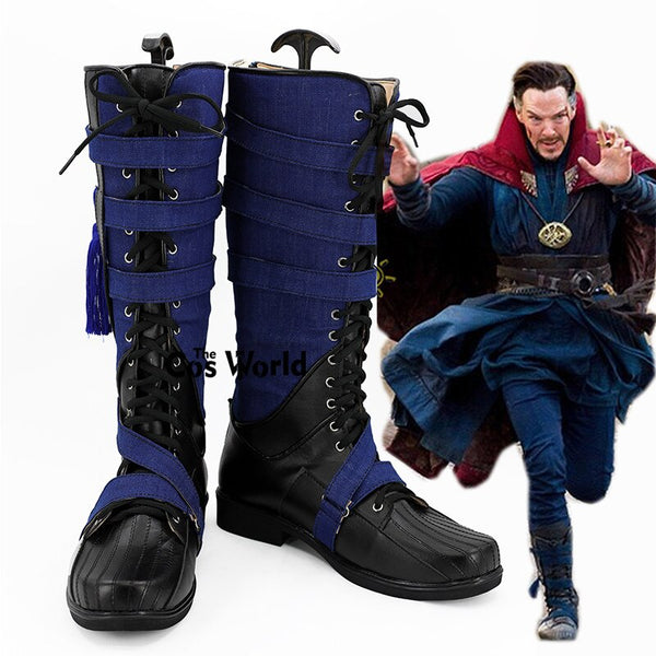 MCDr Strange Comicic Movie Customize Cosplay Shoes Boots