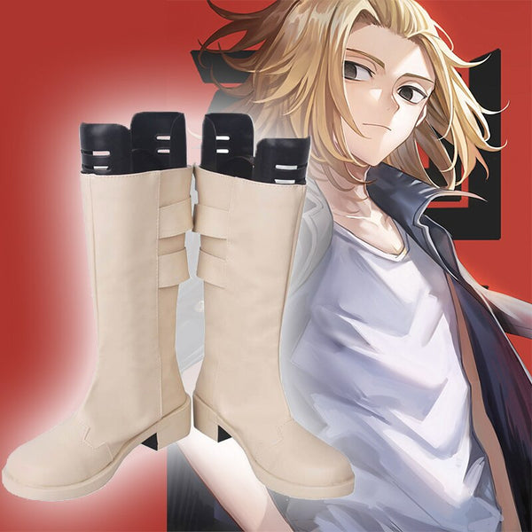 Anime Comic Tokyo Revengers Cosplay Schuhe Manjiro Sano Cosplay Schuhe Halloween Party Alltag Freizeit Schuhe Sandale Stiefel Lässig