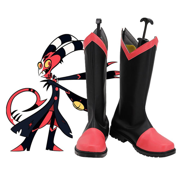 Hazbin Cosplay Hotel Blitzo HELLUVA BOSS Boots Shoes Cosplay Prop Shoes Halloween