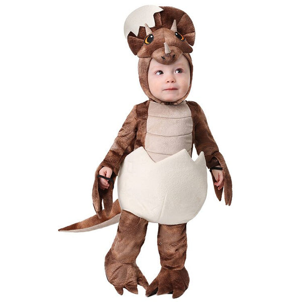 Halloween Kind Kind Baby Kleidung Jurazeit Dinosaurier Cosplay Triceratops Tyrannosaurus Cosplay Kostüm Niedlichen Anzug