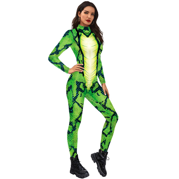 Adult Role-Playing Costumes 3D Digital Printing Sports Sexy Tights Halloween Flexible Party Jumpsuits Fitness Wear Tights Unisex