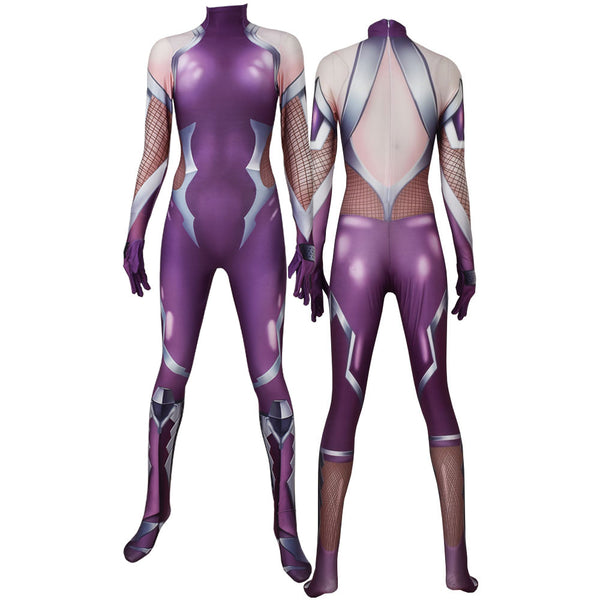 Adults Kids Igawawa Asagigi Cosplay Costumes Female Woman Girls Taimaninin Asagigi Superhero Zentai Halloween Bodysuit Party Jumpsuit