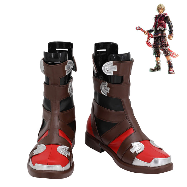 Xenobladede Chronicleses Shulklk Shoes Cosplay Men Boots Ver 1