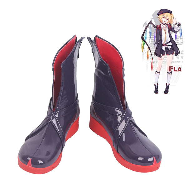 Touhouou Project Flandrere Scarletet Cosplay Shoes Women Boots