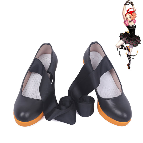 Personana 5 Haruru Okumurara Women Cosplay Shoes Boots Customized Size