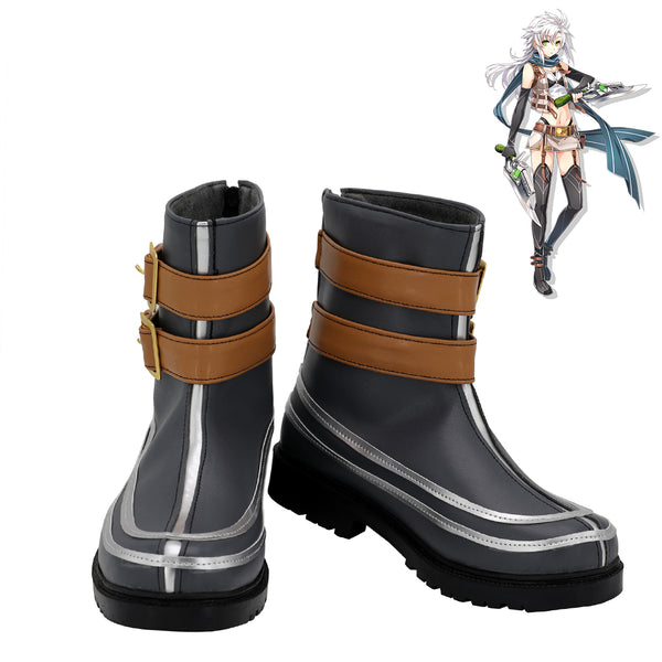 Fieie Claussellell Shoes Cosplay Legends Of oh Heroes Senen No Kisekiki IV Women Boots