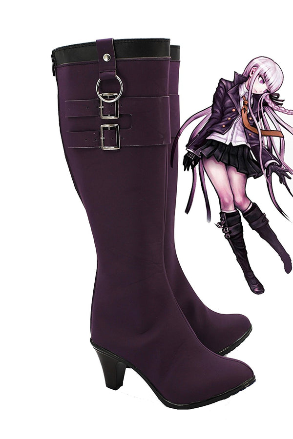 Danganronpapa Triggerer Happy Havococ Kyokoko Kirigiriri Cosplay Boots Shoes High Heel Custom Made