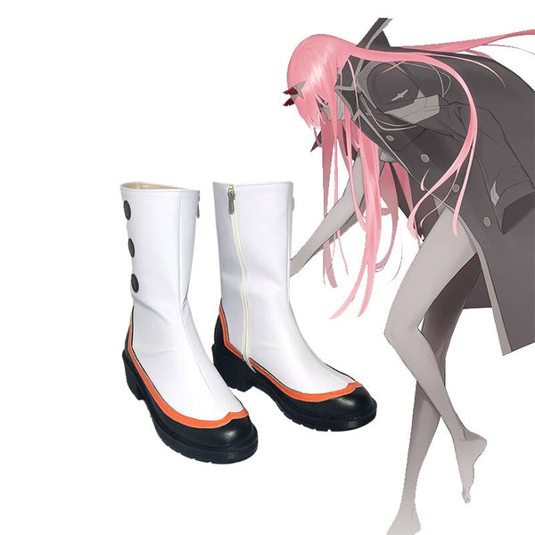 Darlings in the franxxnxx cosplay ichigogo hiroro zero a two Shoes 02 Boots japanese cosplay shoes adult women Men 35-46